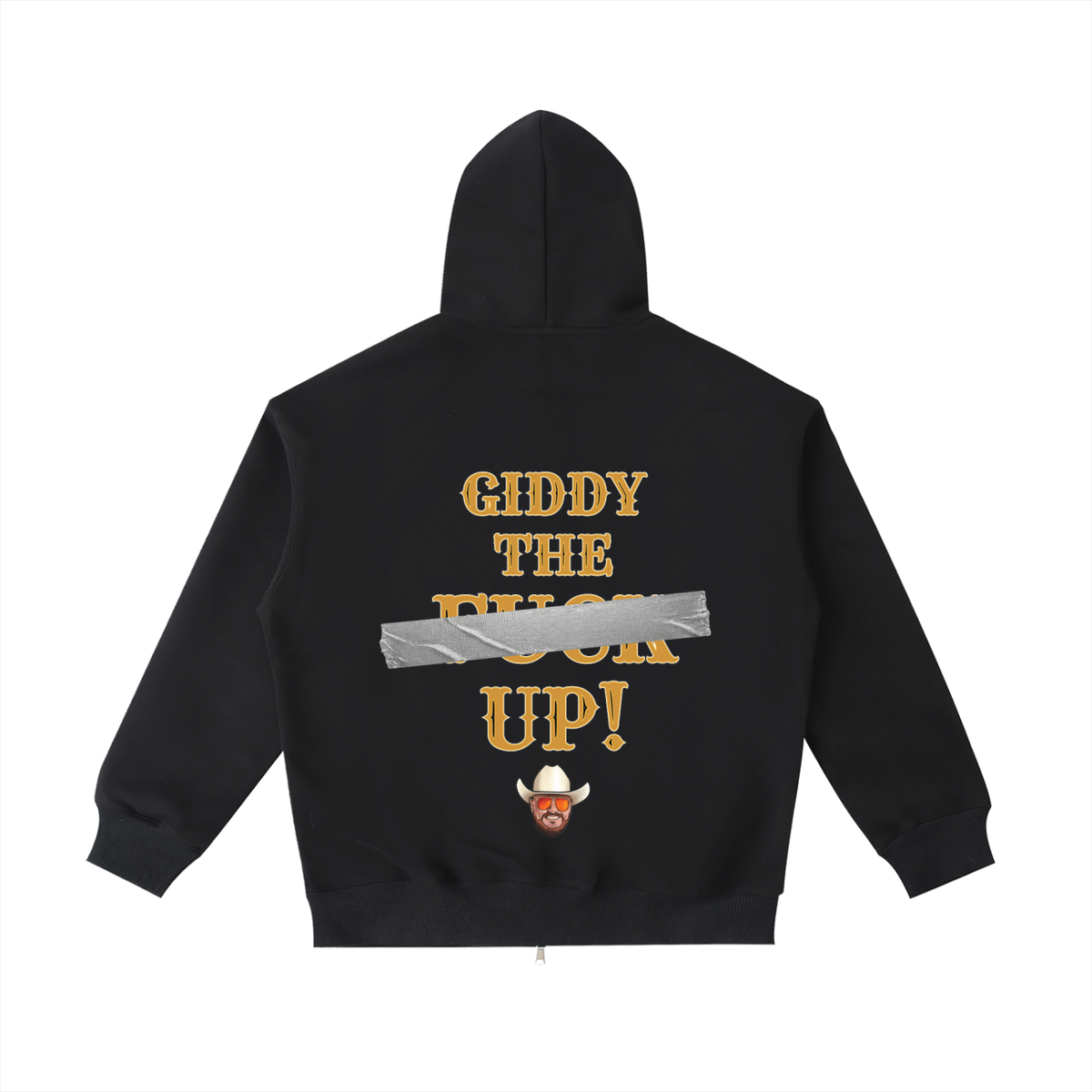 Giddy The Fk Up Zip Hoodie