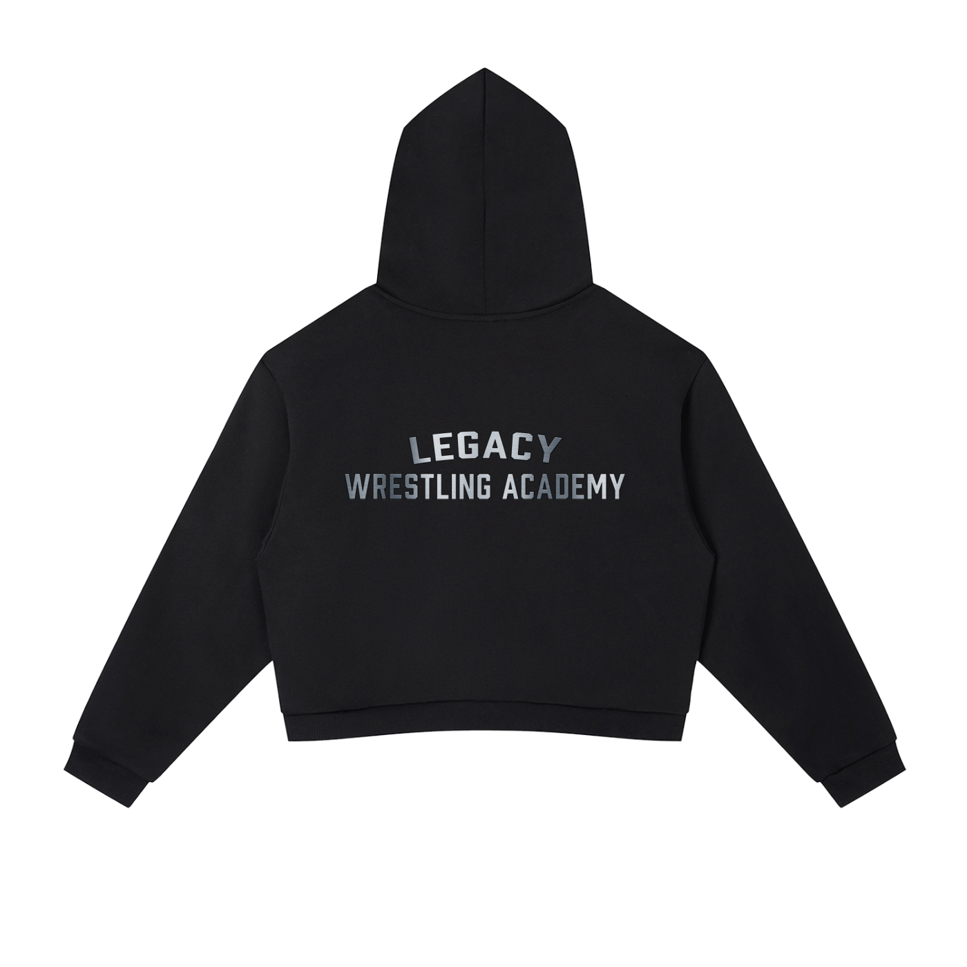 Legacy Wrestling Academy Stripe Cropped Hoodie