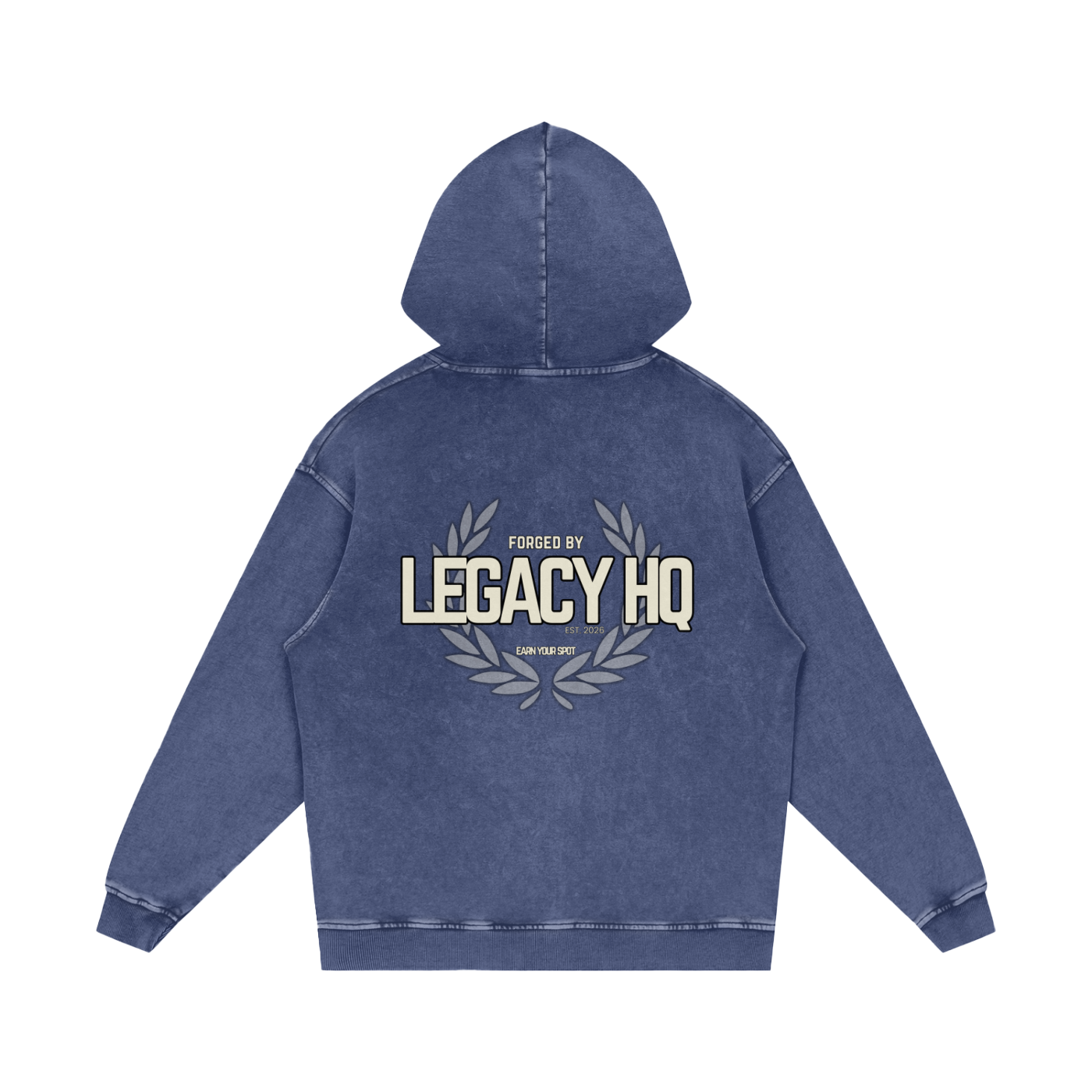 Forged by Legacy HQ Snow Wash Hoodie