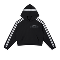 Legacy Wrestling Academy Stripe Cropped Hoodie