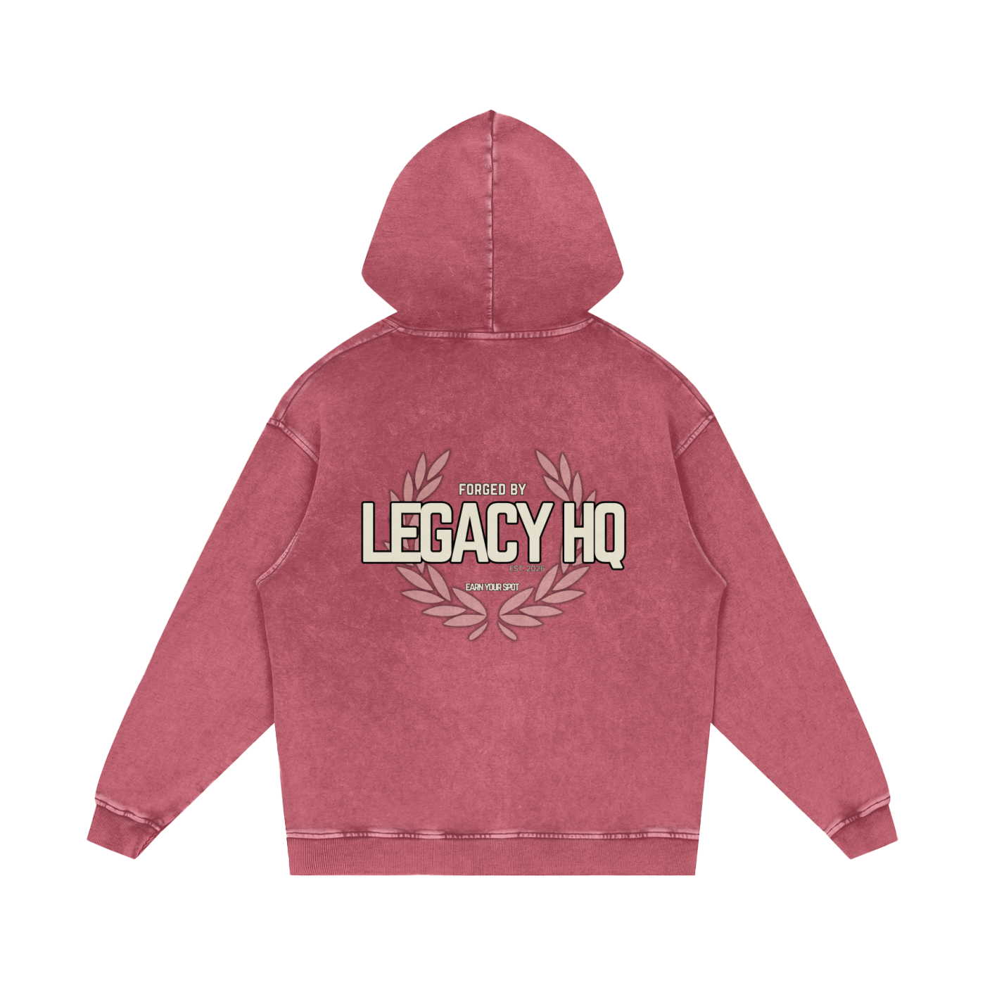 Forged by Legacy HQ Snow Wash Hoodie