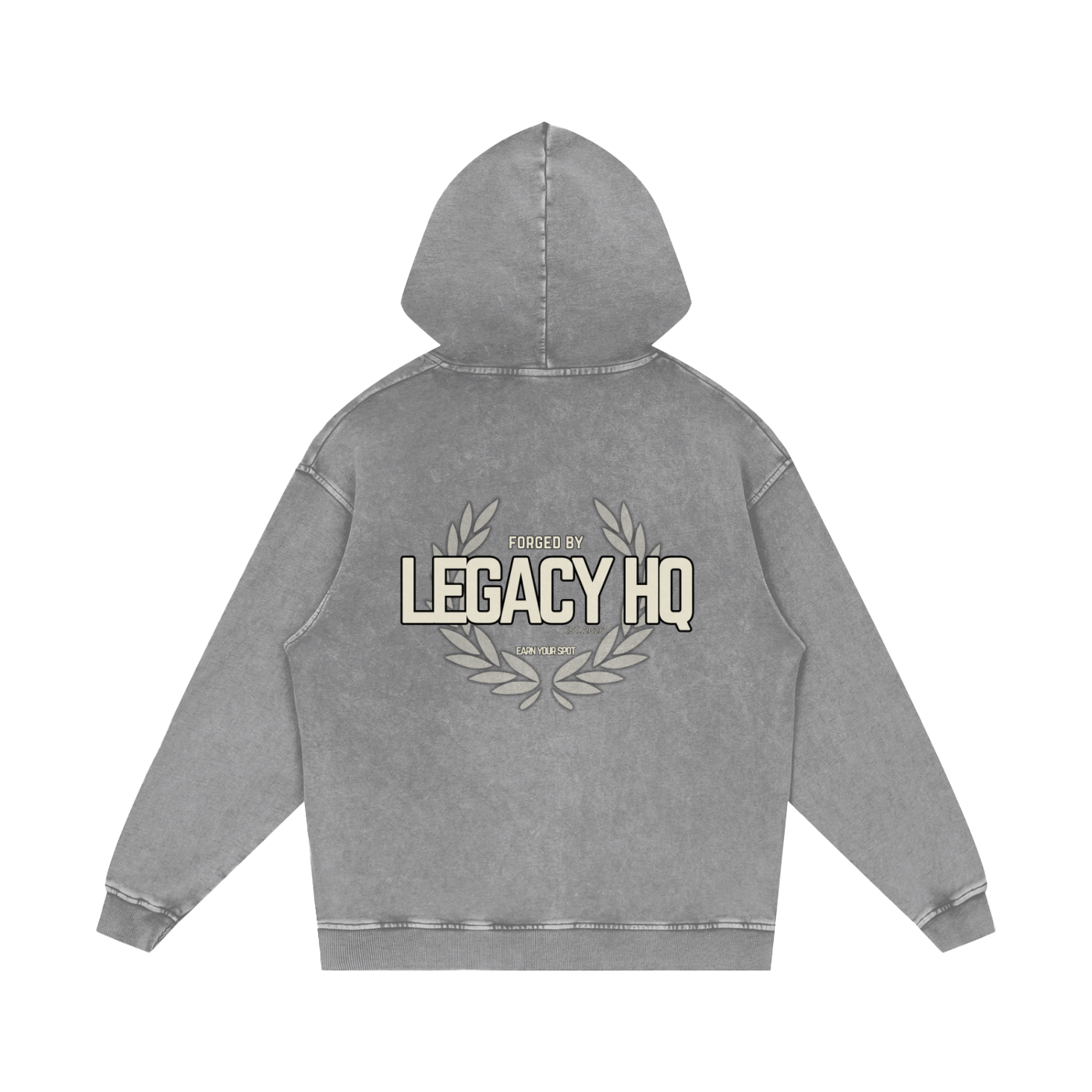 Forged by Legacy HQ Snow Wash Hoodie